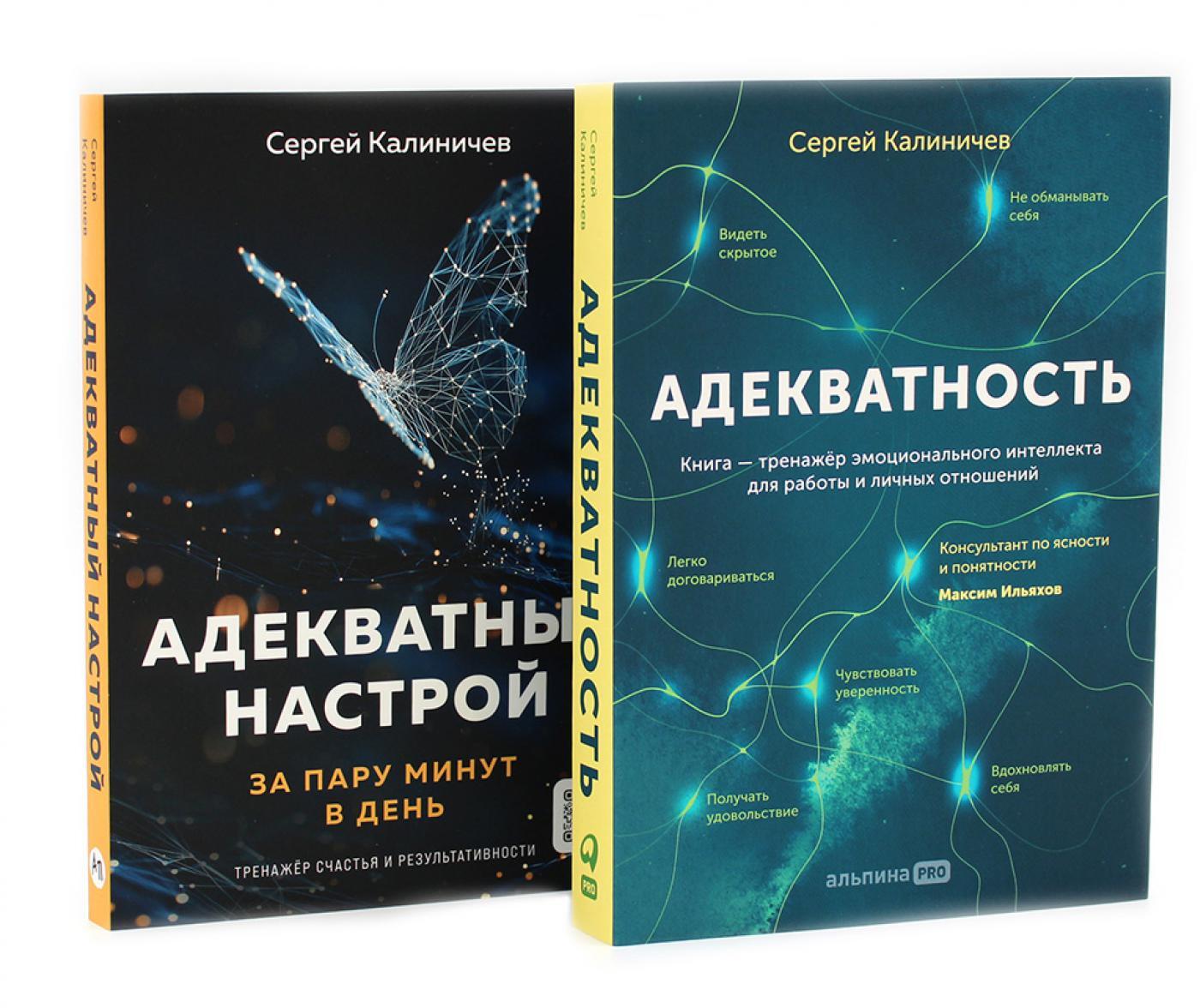 Адекватность; Адекватный настрой за пару минут в день: Тренажер (комплект из 2-х книг)