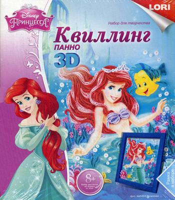 Квд-004 Квиллинг. Панно "Русалочка" панно 3D