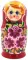 Матрешка Нина Бордовая (5 матрешек, 17см)