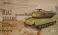 Тяжелый танк M1A2 ABRAMS. Сборная модель из картона.  Масштаб 1/72