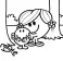 My Little Miss Hug (Colouring Book With Colourful Stickers)